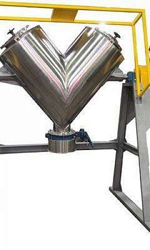 Misturador em v Misturador em v