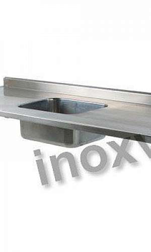 Pia inox para cozinha industrial Pia inox para cozinha industrial
