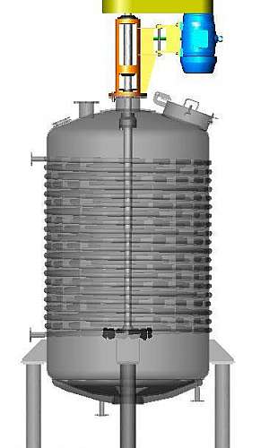 Tanques misturadores industriais Tanques misturadores industriais